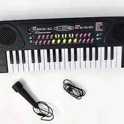 beautykingdom “Black 37-Key Keyboard Toy with Microphone & Recording – Fun Learn & Play” image 4