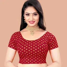 lambodar textiles Round Neck Women Blouse-picture-16