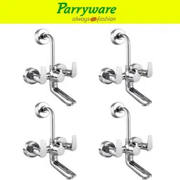 parryware Primo Wall Mixer 2 in 1 with Overhead Shower Provision set of 4 pic 094 Wall Mixer Faucet-picture-22