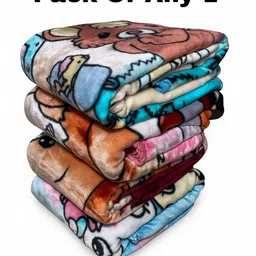 ihgs Cartoon Double Mink Blanket for Heavy Winter-picture-46