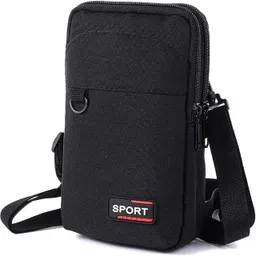 lovelux Black Men & Women Sling Bag MB_BB-picture-20