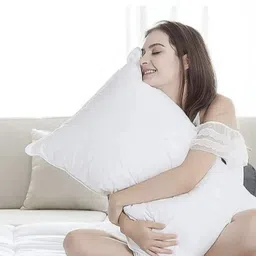 great foam Microfibre Sleeping Pillow Pack of 4 Solid FIBRE PRIME SOFT PILLOW HYGENIC 04 image 2