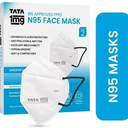 1mg BIS Approved FFP2 N95 Mask White - Ear Loop, 6 Layers Protection Face Mask Cloth Mask-picture-10