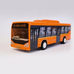 hanal Low Floor Bus Toy with Pull-Back Action for Kids-picture-35