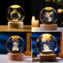 vashishth Decorative Night Light Gift Crystal Diamond Lamp Table Lamp-picture-37
