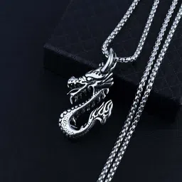 shiv jagdamba Titanium Stainless Steel Pendant image 3