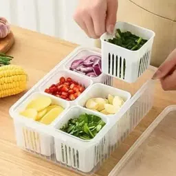 smmmenterprise Plastic Fridge Container - 300 ml image 5