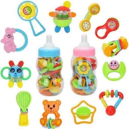 basha mall Bottle Rattle infant's Rattles with the toys Rattle image 2