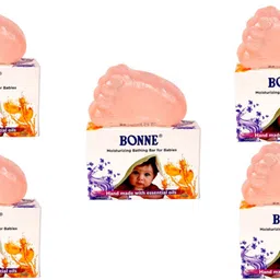 bonne Baby Soap- Peach (Pack of 5) | 75 gm each-picture-15
