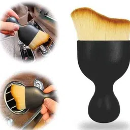 khushmogalhub 1 Dashboard Mat, 2 Cleaning Brushes, 2 Microfiber Sponges Combo image 4