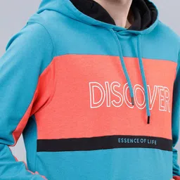 highlander Men Full Sleeve Color Block Sweatshirt image 3