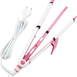 lkjh Women hair strightner 1291 Professional 3IN1 Dual-use Hair Flat Iron and curler Hair Straightener-picture-19