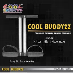 cool buddyzz Premium Quality Double Spring Tummy Trimmer for Men and Women Ab Exerciser image 5