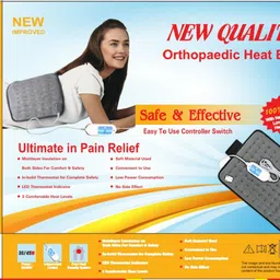 rbs Orthopaedic Electric Heating Belt - Lower Back Heat Therapy Waist Wrap, Shoulder Pain relief 1 L Hot Water Bag image 5