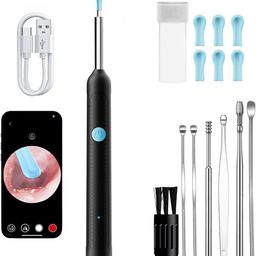 sevenspace Ear wax cleaner tool kit with 1080P camera WIFI & LED Light Rechargeable-picture-49