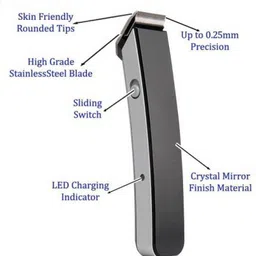 JC VILLA ORIGINAL CORDLESS HAIR TRIMMER WITH 3 TRIMMING SIZE Trimmer 60 min Runtime 4 Length Settings image 2