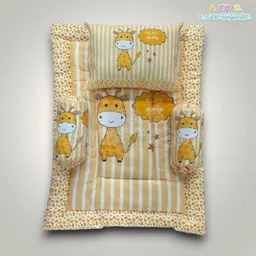 a to z enterprise Cotton Baby Bed Sized Bedding Set-picture-37