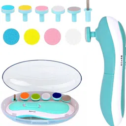 Electric Nail Trimmer Filer Manicure Kit,Ideal for Newborn Baby nail Cutter-image-17
