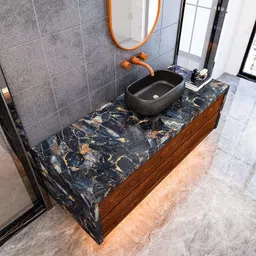 sunbird Vinyl Decorative Blue Wallpaper image 3