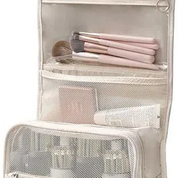 koccido Women White Cosmetic Bag-picture-13