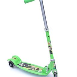 iris Kids Foldable Ride On 3 Wheel Green Scooter-picture-23