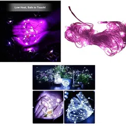 nirvaana 36 LEDs 13 m Multicolor Steady Strip Rice Lights-picture-22