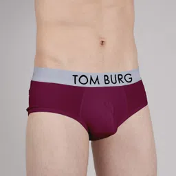 tom burg Solid Men Brief image 3