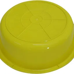 kuber industries Plastic Unbreakable Plastic Multiuses Basket ,6 Ltr-Pack of 2 (Green & Blue) Storage Basket image 4