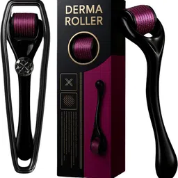 monycare GlowDerma Titanium Microneedle Roller for Face & Hair Growth image 1