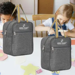 halino Khadi Insulated Lunch Bag - Compact, Easy Wash, Smooth Zipper & Lightweight Waterproof Lunch Bag-picture-36