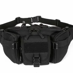 Niyam Tactical Military Waist & Chest Bag Pouch (black) Waist Bag-picture-33