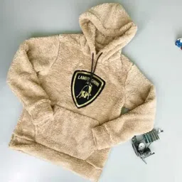 vaani Men Graphic Print Hooded Neck Beige Sweater-picture-32