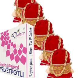 dulhan Women Red Potli-picture-15