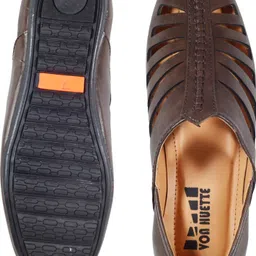 von huette Trendy Lightweight Classic Comfy Pathani Jutis For Men Jutis For Men image 4