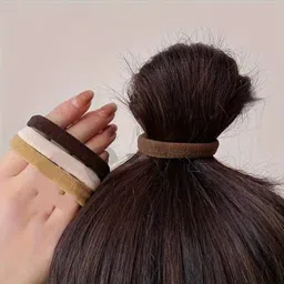 elecsera Cute Elastic Hair Ties, Suitable For Party Holiday Hair Styling For Girls Rubber Band image 4