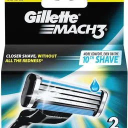 Mach 3 Manual Shaving Razor Blades - 2s Pack (Cartridge)-image-31