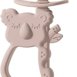 mom's aura Teething Toy, BPA Free Silicone Teethers, 360° Baby Toothbrush with Suction Base Teether-picture-27
