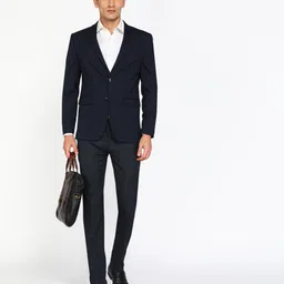 peter england Men Checkered Single Breasted Casual Blazer image 2