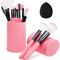 Professional Makeup Brush Set With Storage Box+Mini Sponge.-image-74