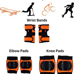 stargaze Kids Safety Kit for Cycling and Skating With Helmet Cycling Kit image 2