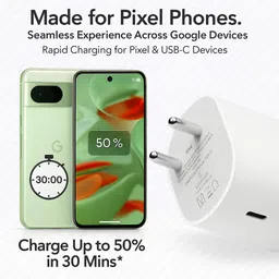 shopbucket 45 W Power GaN 3 A Wall Charger for Mobile with Detachable Cable image 3