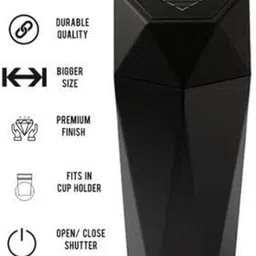 involve Diamond Shape Car Dustbin/Trash Can - Black & Rosegold - pack 2 Car Trash Bin Bag image 2