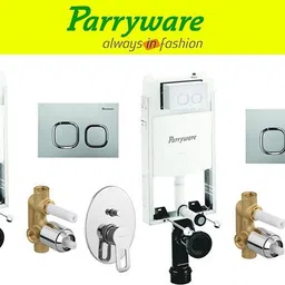 parryware Half Frame Concealed Cistern, with divater body upper Pluto set of 2 pic 026 Dual Flush Tank-picture-22