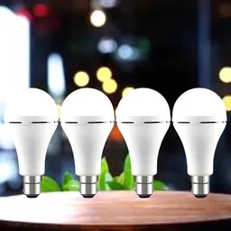 clairbell Emergency 12W Inverter LED Bulb with 2000mAh Rechargeable Battery Pack of 4 S191 4 hrs Bulb Emergency Light-picture-17