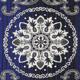 the fresh livery Blue, Black Cotton Carpet image 4