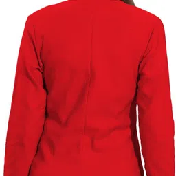 hrikshika fashion Women Solid Single Breasted Casual Blazer image 2