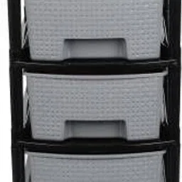 randal Utensil Kitchen Rack Multipurpose 5 Layer Free Standing Chest of Drawers ( Sliver ) Plastic-picture-16