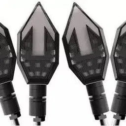 ShopGlobal Side, Rear, Front LED Indicator Light for Universal For Bike image 3