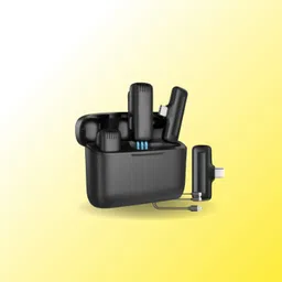 yaroh J13 Wireless Microphone, Noise Reduction Lapel Mic For Vlogging and YouTubeW83 Microphone-picture-23