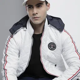 the indian garage co. Men Solid Casual Jacket image 3